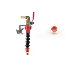 Angle Grinder Dust Suppression Water Sprayer Nozzle Kit with Water Filling Device for Tile Saw Cutting Tool