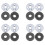 Compatible with Makita 9523NB Angle Grinder 8 Pair Inner Outer Flange Replacement Set 1