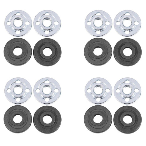 Compatible with Makita 9523NB Angle Grinder 8 Pair Inner Outer Flange Replacement Set