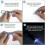 14pc LED Mini Keychain Flashlight Set for Camping Cycling Outdoor 25-26 3