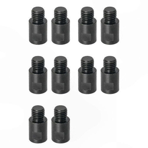 10Pcs Angle Grinder Thread Adapter Kit M14 to 5/8-11 for Diamond Core Drill Bits