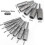 Metric Nut Driver Set 12pc Quick Change Drill Bits 6-19mm Sockets 1/4 Hex Impact Bit Set 2