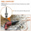 Silver 1PC Multifunction Chuck Adapter Bit Holder for Brick Wall Drilling 1