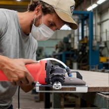 45 Degree Tile Chamfering Tool & Angle Grinder Stand for 100 Type Cutting & Chamfering