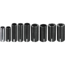 9PCS Router Bits Collet Chuck Converter Adapter Set Woodworking Engraving Tool