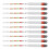 10Pcs Home Brewing Hydrometer Glass Triple Scale Beer Wine Tester Measuring Tool Kit 2
