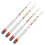 10Pcs Home Brewing Hydrometer Glass Triple Scale Beer Wine Tester Measuring Tool Kit 3