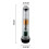 Emergency Self-Generated Transparent Fluorescent Hand-Cranked Torch Strong Far-Pull Magnet 2