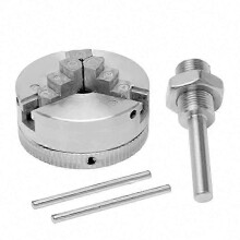 Mini-Drehbank-Futter-Set Z011 Verlängerung 3-Backen-Futter Verbindungsstange für elektrische Bohrmaschine