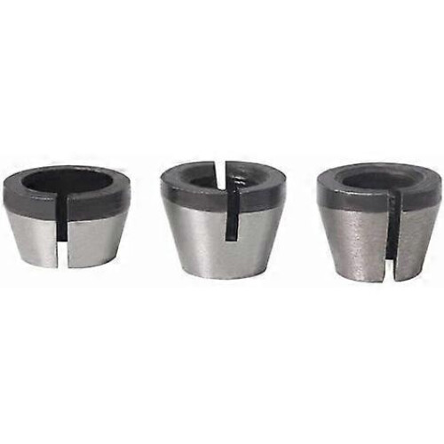 3 Pack Engraver Chuck Adapter Set 6.35mm 8mm 6mm Rotary Tool Chucks