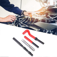 M12x1.5mm Thread Repair Kit Stainless Steel Helicoil Drill Set