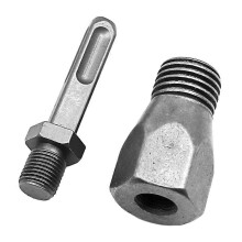 Black Diamond Bit Converter Adapter for Drilling with Electric Hammer Drill