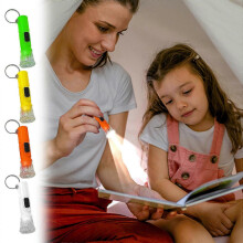 Mini Small LED Plastic Flashlight Colorful Hand Light Glowing for Kids 25-26s