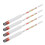 10Pcs Home Brewing Hydrometer Glass Triple Scale Beer Wine Tester Measuring Tool Kit 4