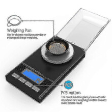Wysoka precyzja laboratoryjna waga miligramowa, wyświetlacz LCD 50 g/0,001 g WY-26