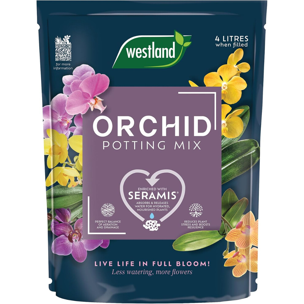 Westland Orchid Potting Mix 4L Specialist Compost For Orchids