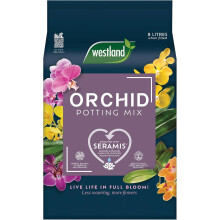Westland Orchid Potting Mix 8L Quad Specialist Compost for Orchids
