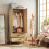 2-Door Modern Wardrobe with 2 Drawers & Rail 6