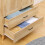 2-Door Modern Wardrobe with 2 Drawers & Rail 7