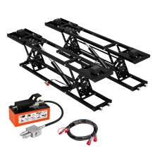 SwitZer 7000LBS Pneumatic Car Lift Portable Mid Rise Scissor Lift 3200kg Steel