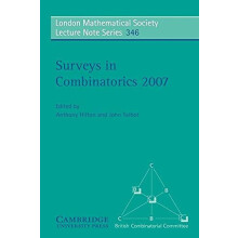 Surveys in Combinatorics 2007 Paperback Book