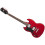 Epiphone SG Tribute Cherry Linkshändige E-Gitarre 1