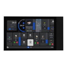 Shelly Wanddisplay XL 10.1" 1500W + Wi-Fi 6 BT 5.4 GHz Zwart