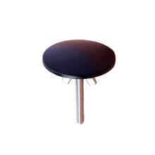 Sink Hole Cover: Kitchen Basin Leak-Proof Seal & Decorative Cap - Zinc Alloy & Stainless Steel Black