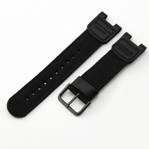 Pasek nylonowy do Casio SGW100/GW-3500B/3000B Black 1