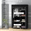 Fabric Wardrobe with 6 Shelves & Hanging Rail 4