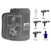 Extra große Manschette für Omron Blutdruckmessgeräte (22 bis 53 cm) – Komfortables Armband