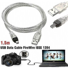 Για Mini DV MiniDV USB καλώδιο δεδομένων Firewire Ieee 1394 HDV βιντεοκάμερα για επεξεργα