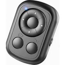 Control remoto Bluetooth, control remoto para pasar páginas de fotografías, compatible con iPhone, Android e iPad.