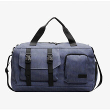 Reisetasche, Fitnesstasche, Sporttasche, Schwimmtasche, große Reisetasche, einfache Trainingstasche, Wochenendtasche, blau