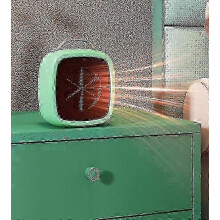 Mini calefactor portátil de invierno para una vida ecológica: dormitorio, oficina y calor silencioso que ahorra energía.