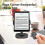 Bluetooth-afstandsbediening, scrollbare fotobladomslag, compatibel met iPhone, Android en iPad wcpy 5