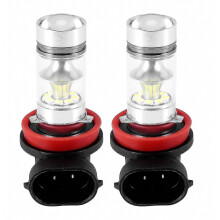 2X Bolgán Tiomána Ceo LED Ardchumhachta H8 H11 H16 6000K Bán 100W DRL