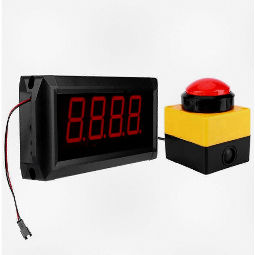 LED Digital Countdown Timer with 10-Second Display for Game Challenges, AC 220V Power Supply 1