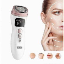 Mini Hifu-apparaat, ultrasone RF-verstevigende en liftende therapie, EMS-gezichtsverzorgingsapparaat, verstevigend en anti-rimpelappara