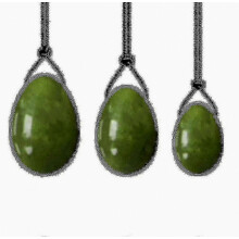 Natuurlijke jade ei-kegeloefening voor vrouwen - Versterk de bekkenbodemspieren (complete set) Walkbee xyxkk