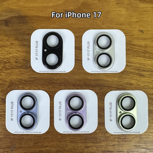 Protetor de Lente Integrado em Metal Fosco e Blindado Compatível com iPhone 17 Pro 2