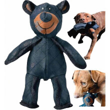 Oso de peluche extra resistente e indestructible para perros, con costuras reforzadas y materiales no tóxicos, ideal para perros que mu
