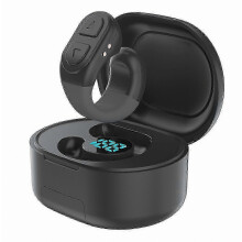 Anillo de desplazamiento con control remoto Bluetooth para pasar páginas, con estuche de carga digital para teléfonos iOS y Android (ne
