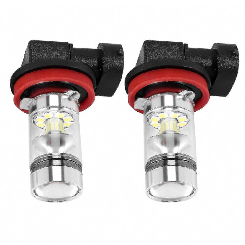 2X H8 H11 H16 6000K Λευκό 100W Υψηλής Ισχύος Λαμπτήρας LED Ομίχλης DRL 2