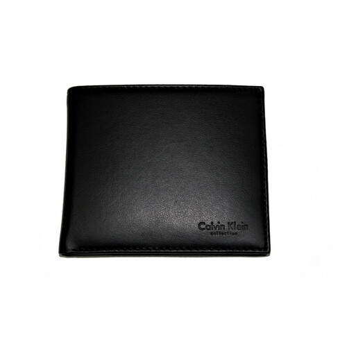 Calvin Klein Calvin Klein Leather Wallet Black