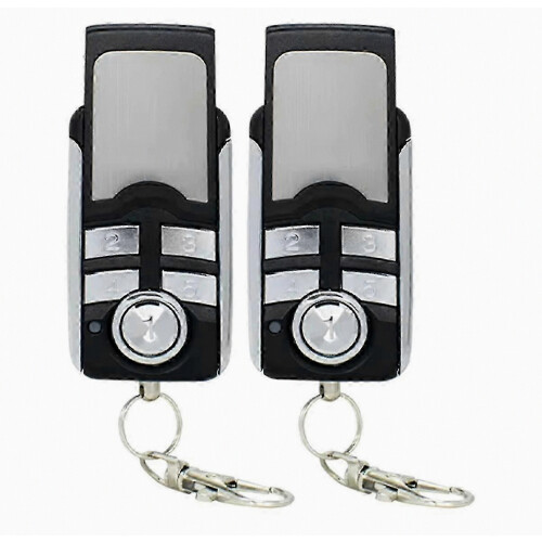 Hormann BS HSE2 868 MHz Garage Door Remote Controls 2 Pack for Secure Access 1