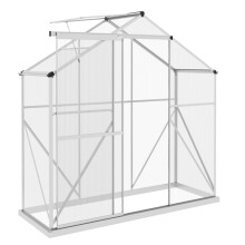 6-Pack 2.5ft Polycarbonate Walk-In Greenhouse