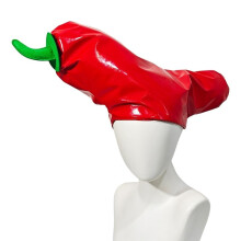 Funny Tentacle Shape Party Cap, Imitation Chili Headwear For Masquerade Carnival Party