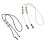 Vintage Beaded Eyeglass Strap Holder 2 Pcs 1