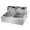 Double Clinder Electrict Deep Fryer 12L UK Plug for Commercial Kitchen 3